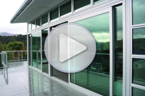 How to Install an Aluminium Sliding Door into Clad/Lightweight Construction